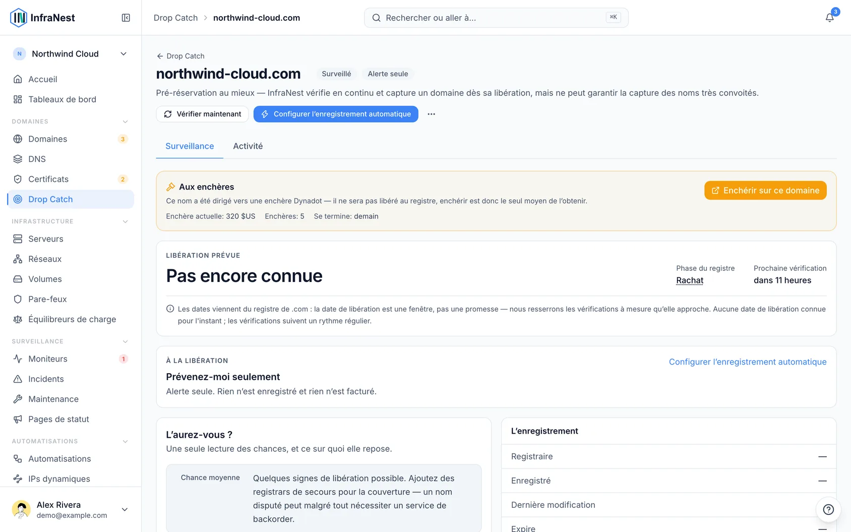 Mettez toutes les chances de votre côté pour capturer un nom