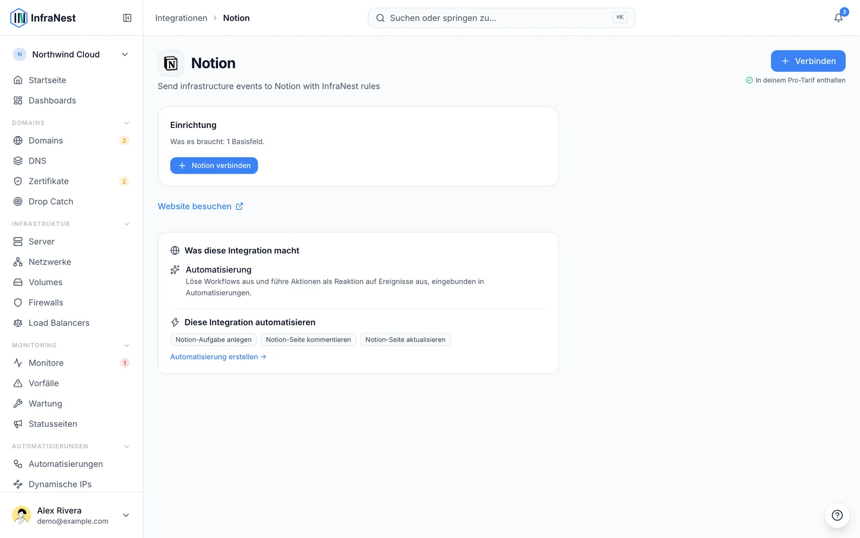 Notion verbinden