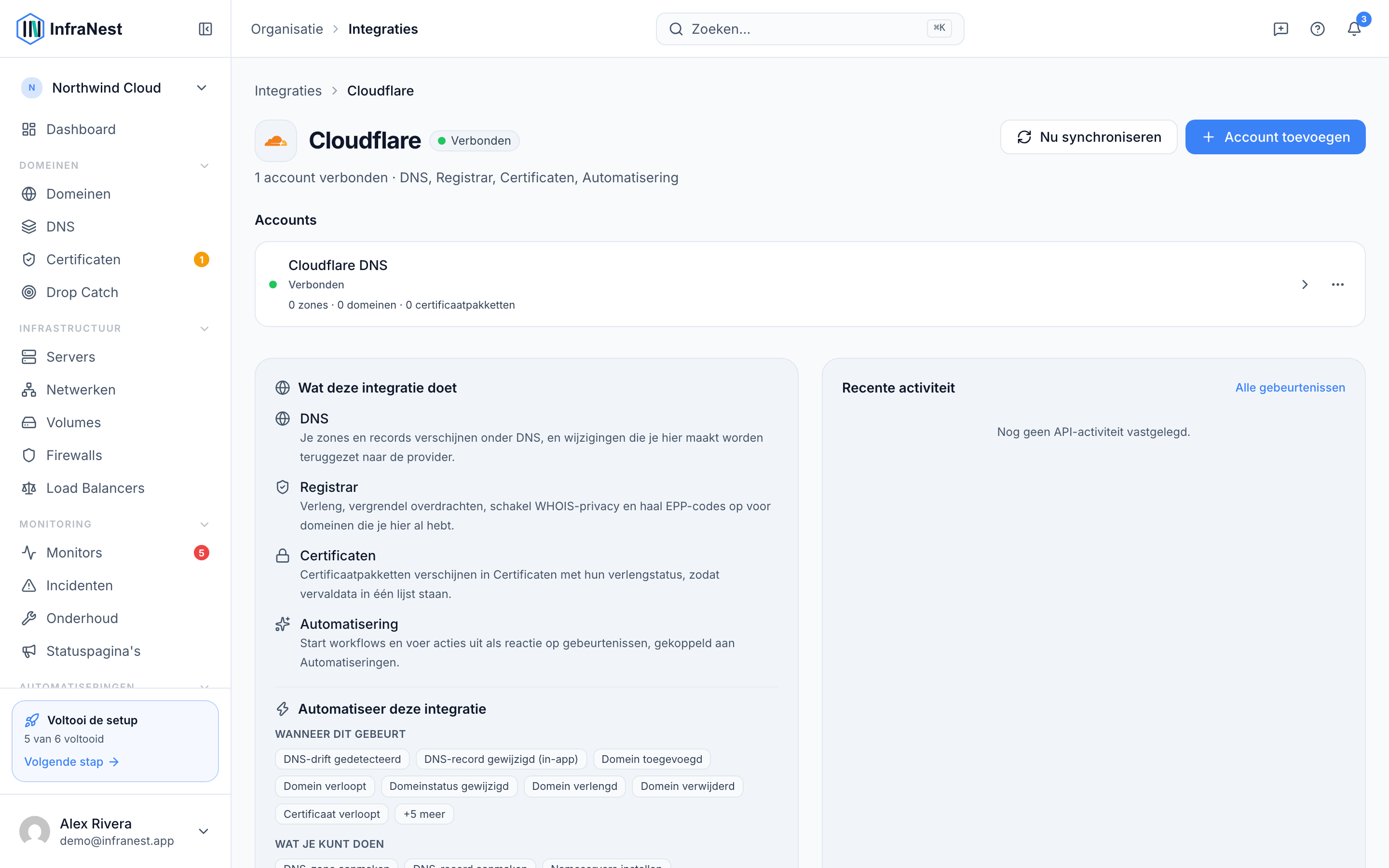 Cloudflare verbinden