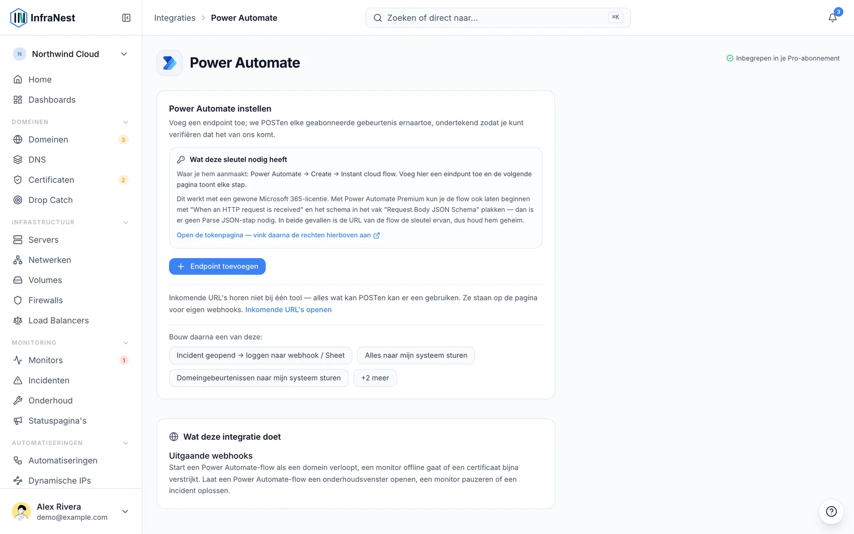 Power Automate koppelen
