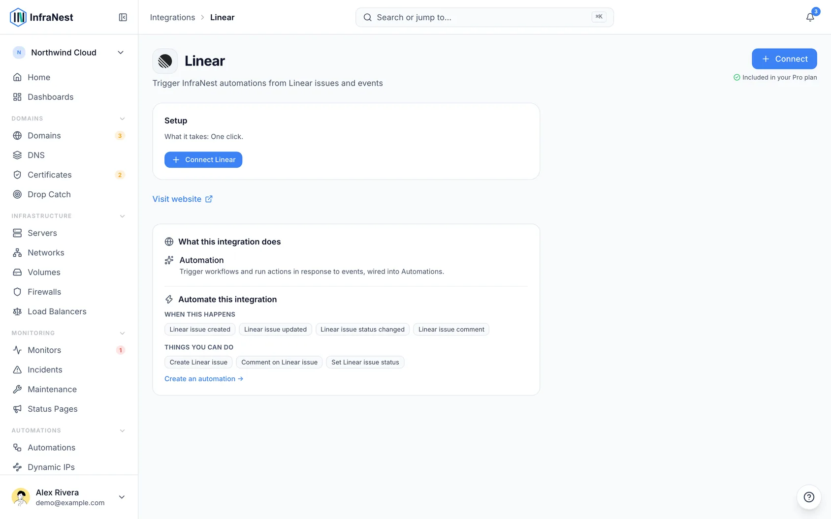 Connect Linear