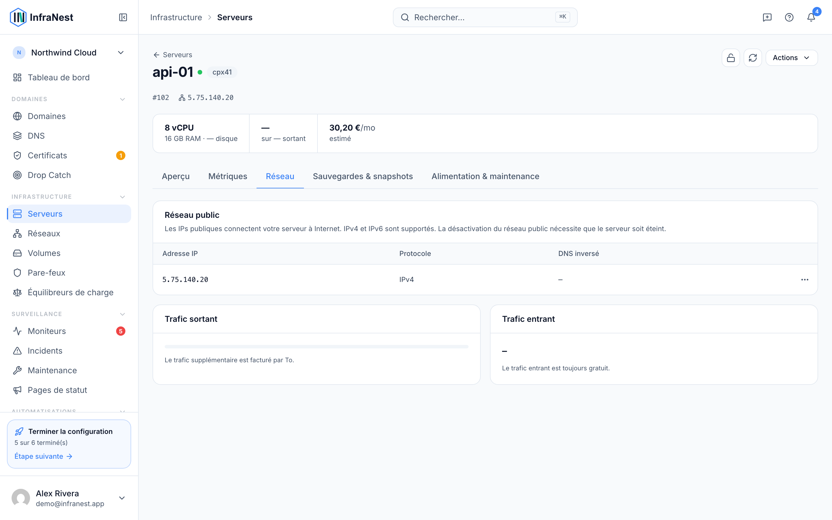 Configurer le DNS inversé (PTR)