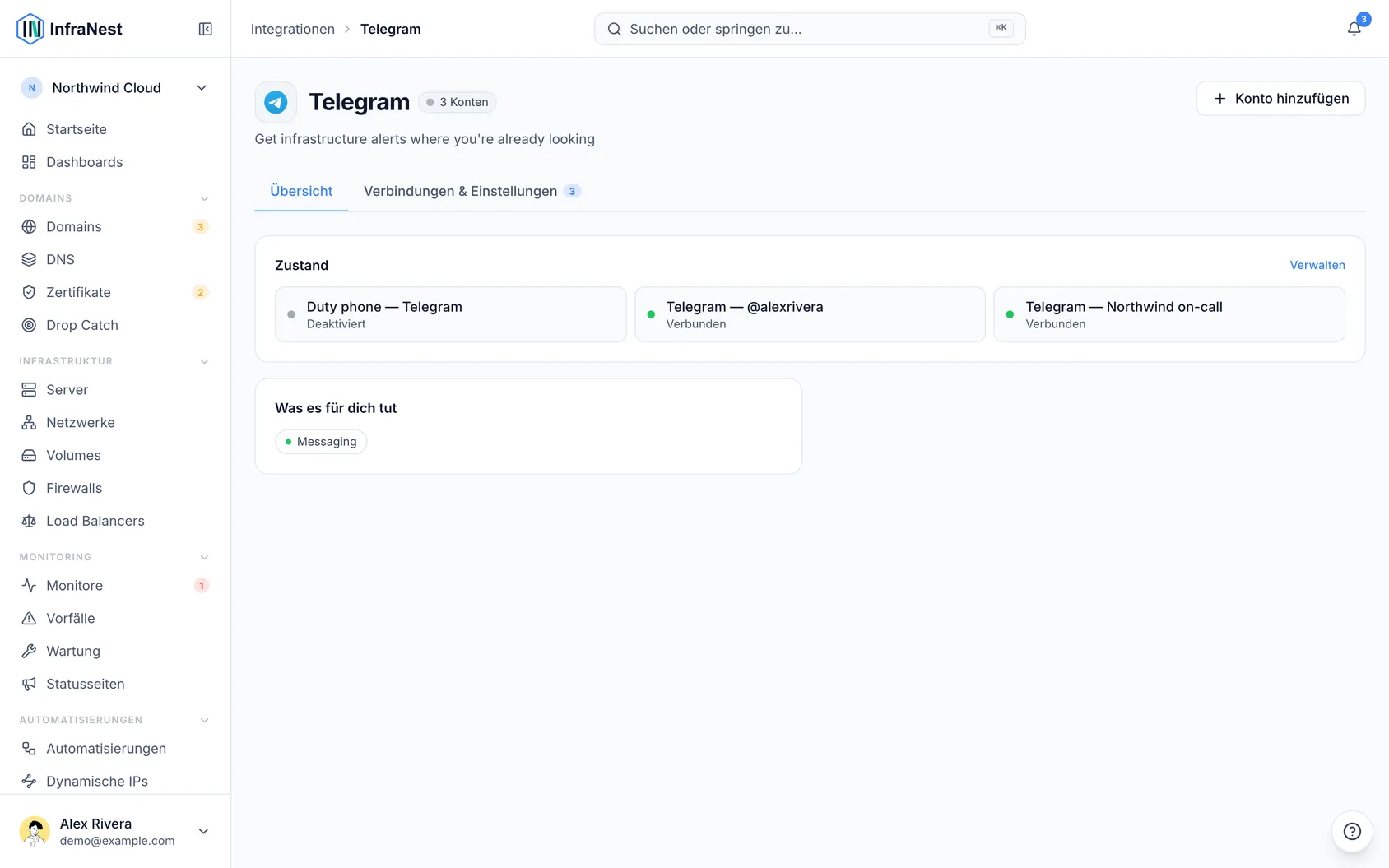 Telegram für dein Team