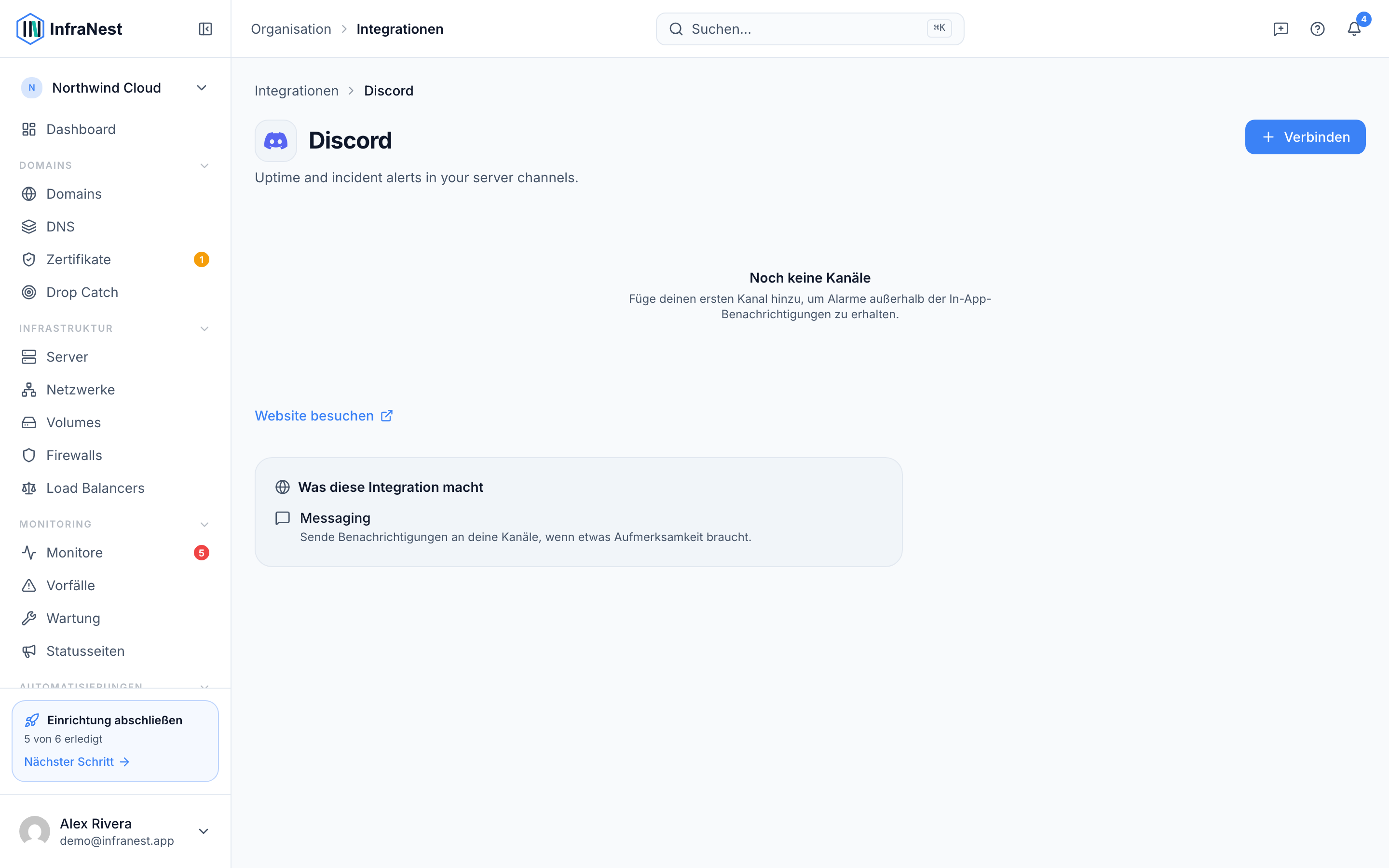 Discord verbinden