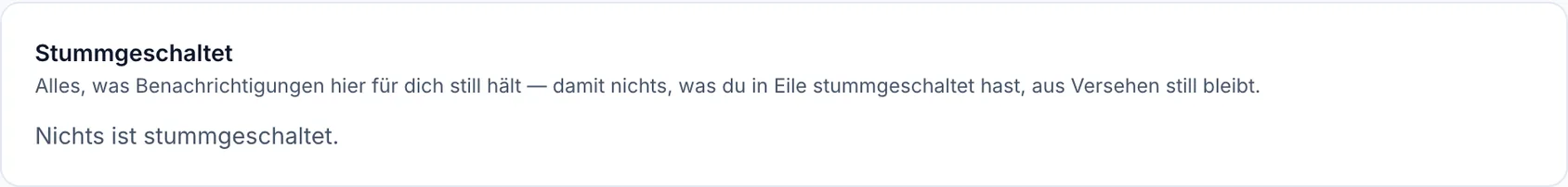 Benachrichtigungen reduzieren