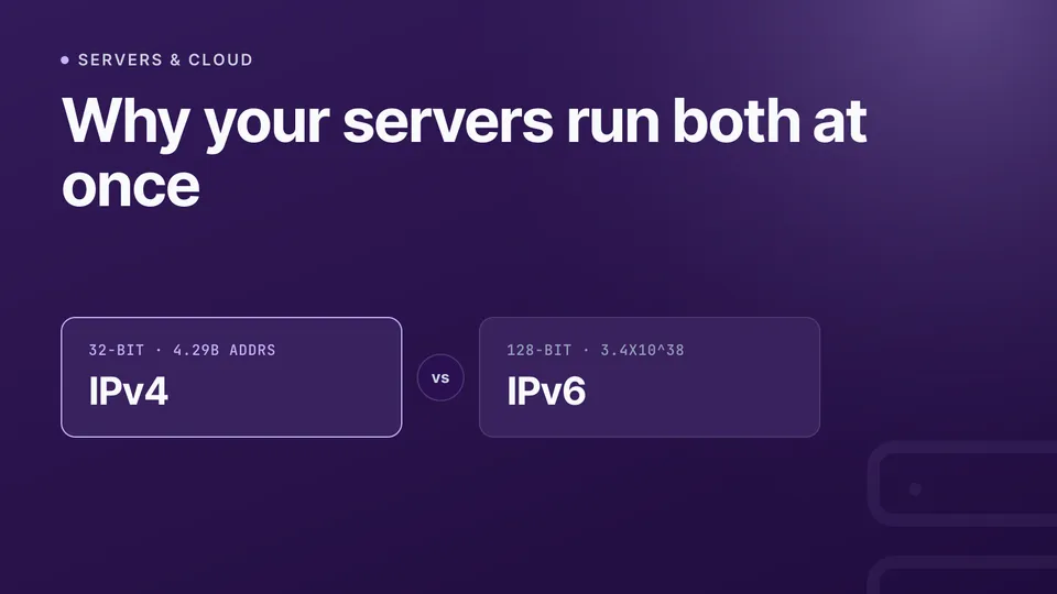 IPv4 vs IPv6 explained: differences, dual-stack, and why it matters