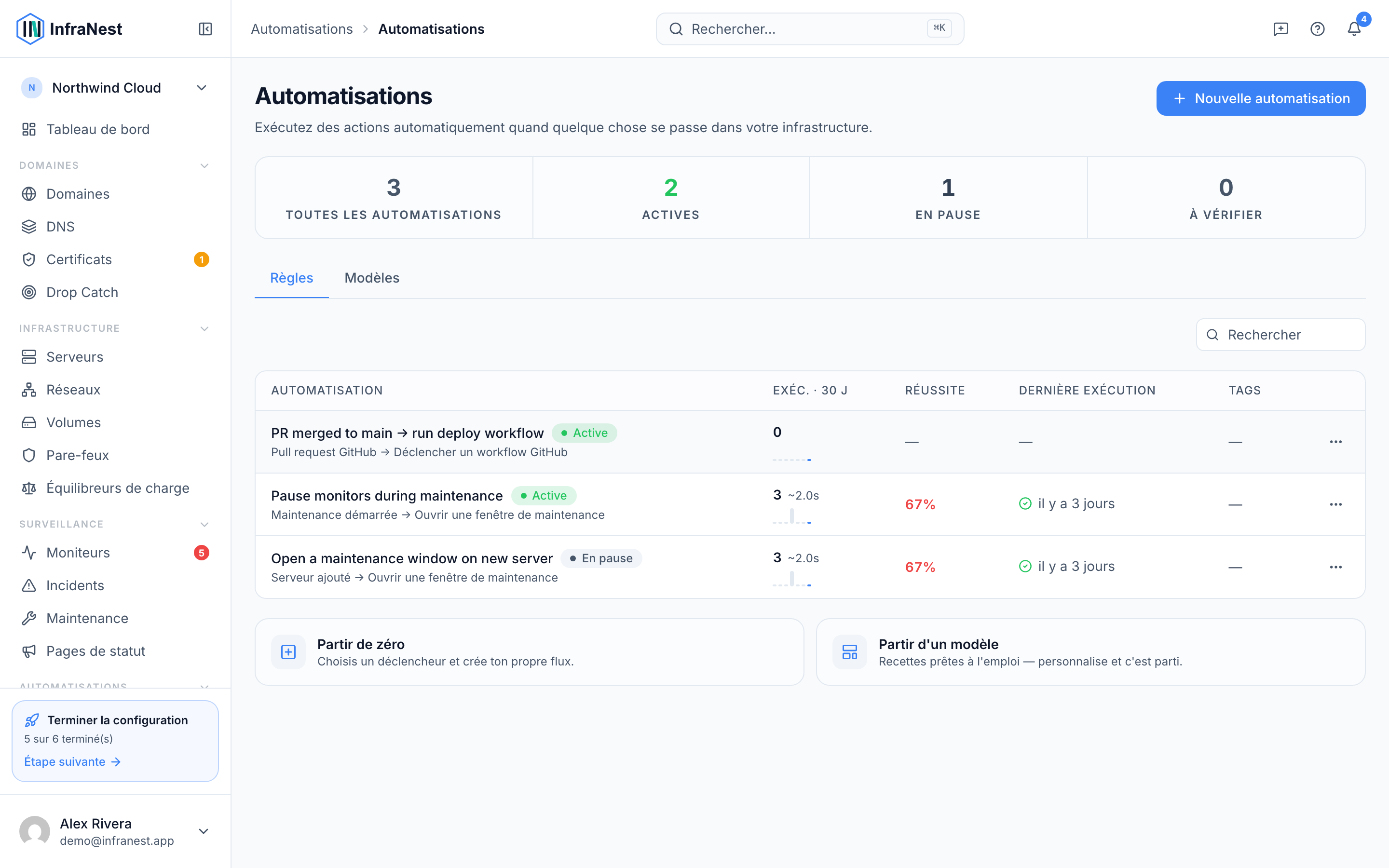 À propos des automatisations