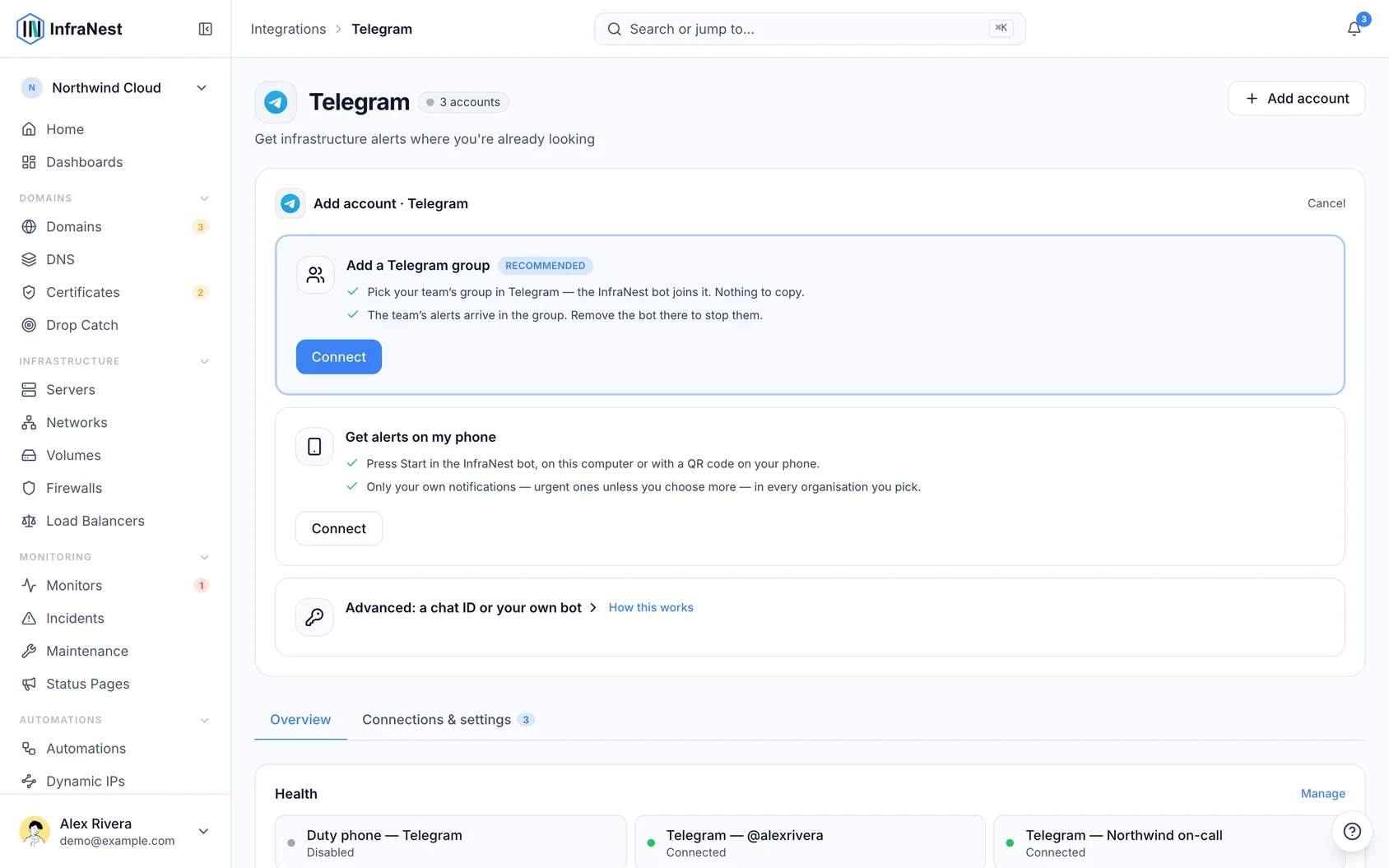 Telegram for your team