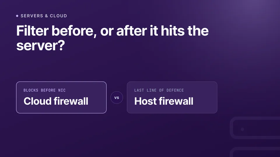 When should you use cloud firewalls?
