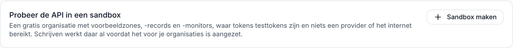 Veilig dingen uitproberen in je sandbox