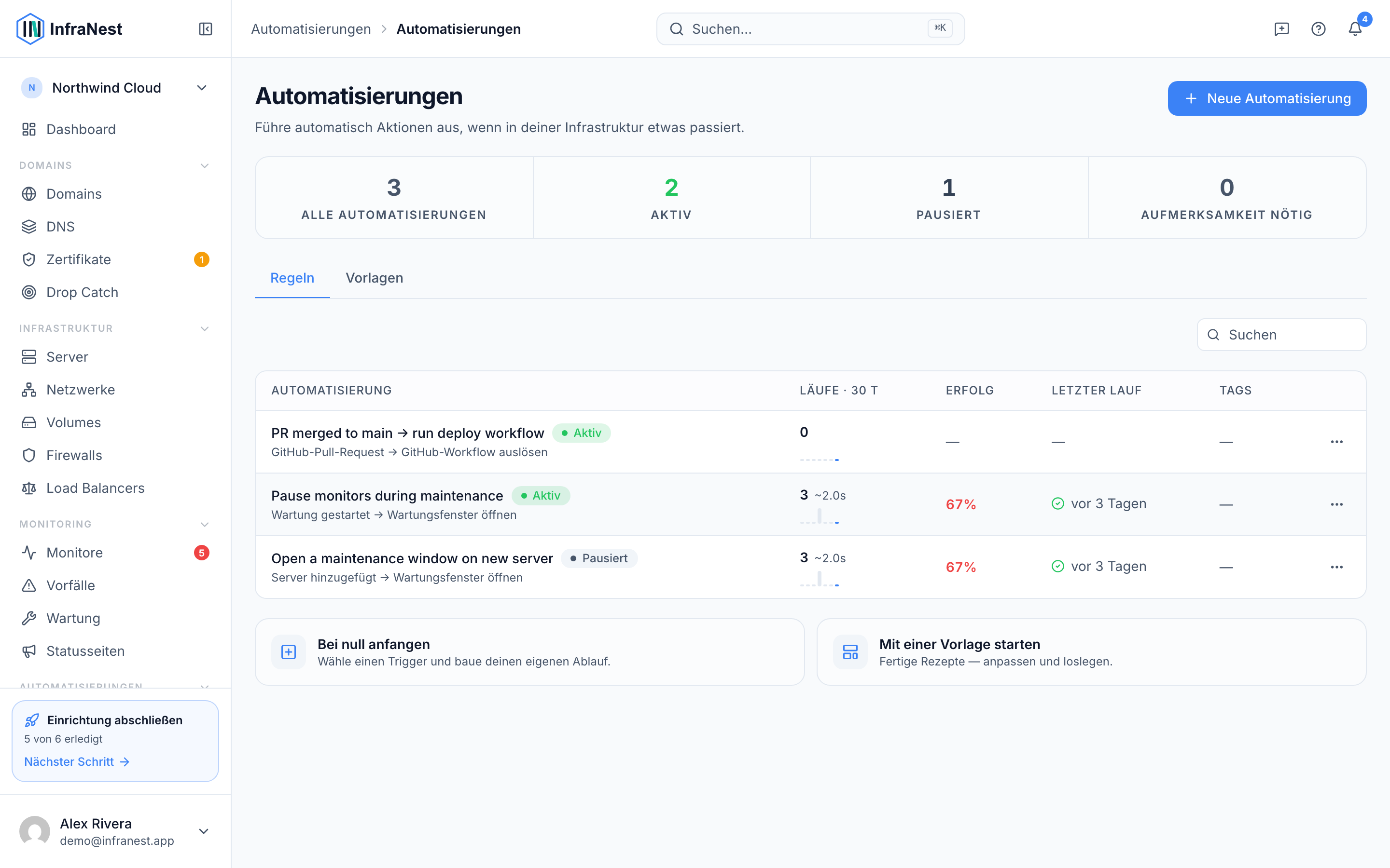 Über Automatisierungen
