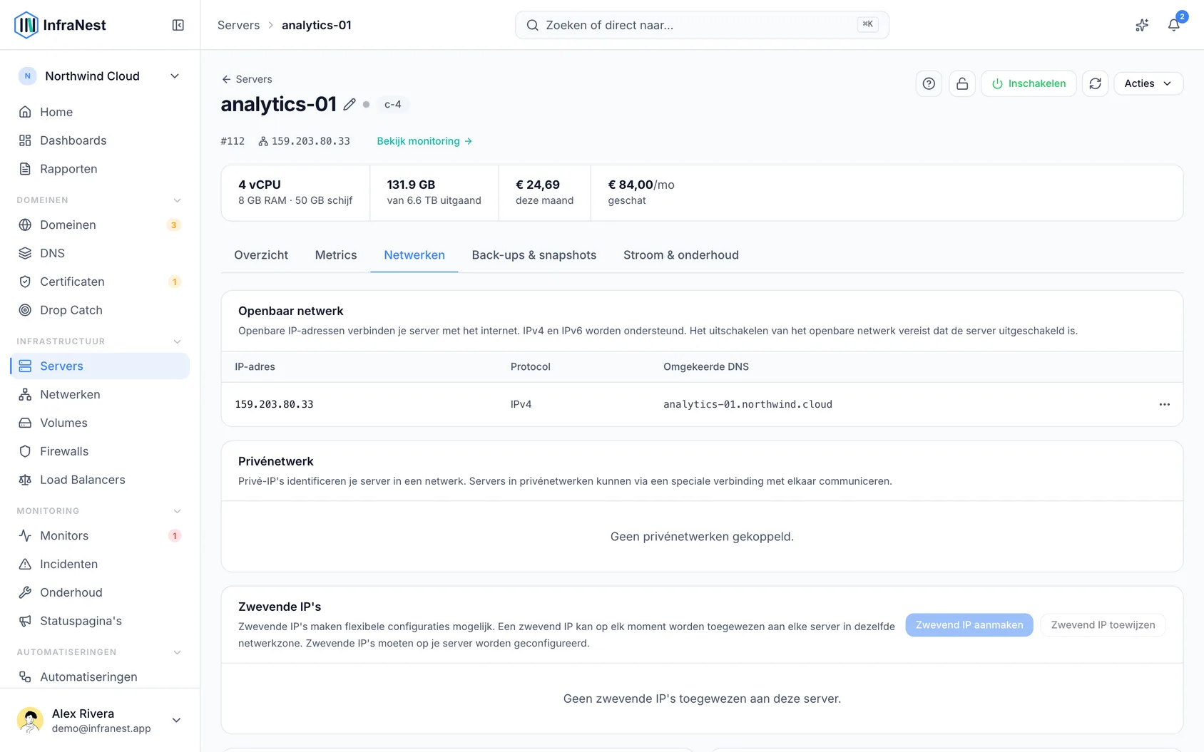 Omgekeerde DNS (PTR) instellen