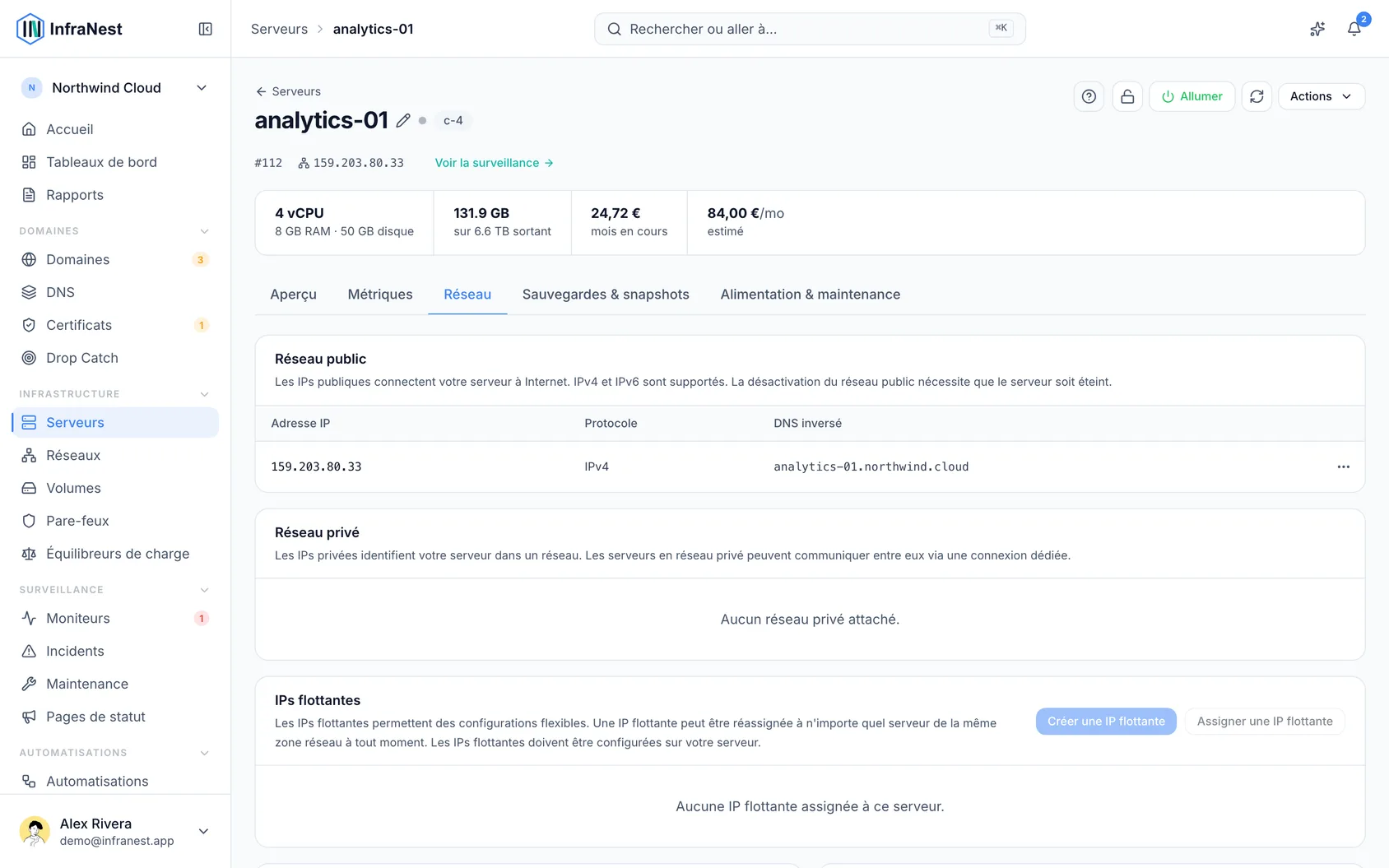 Configurer le DNS inversé (PTR)