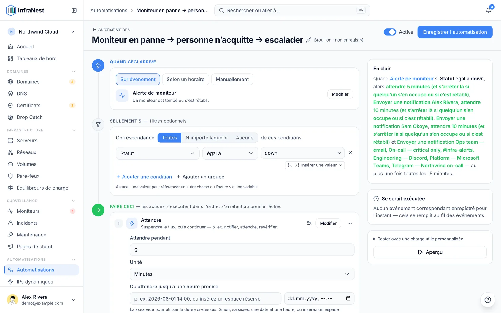 Escalader une panne que personne ne traite