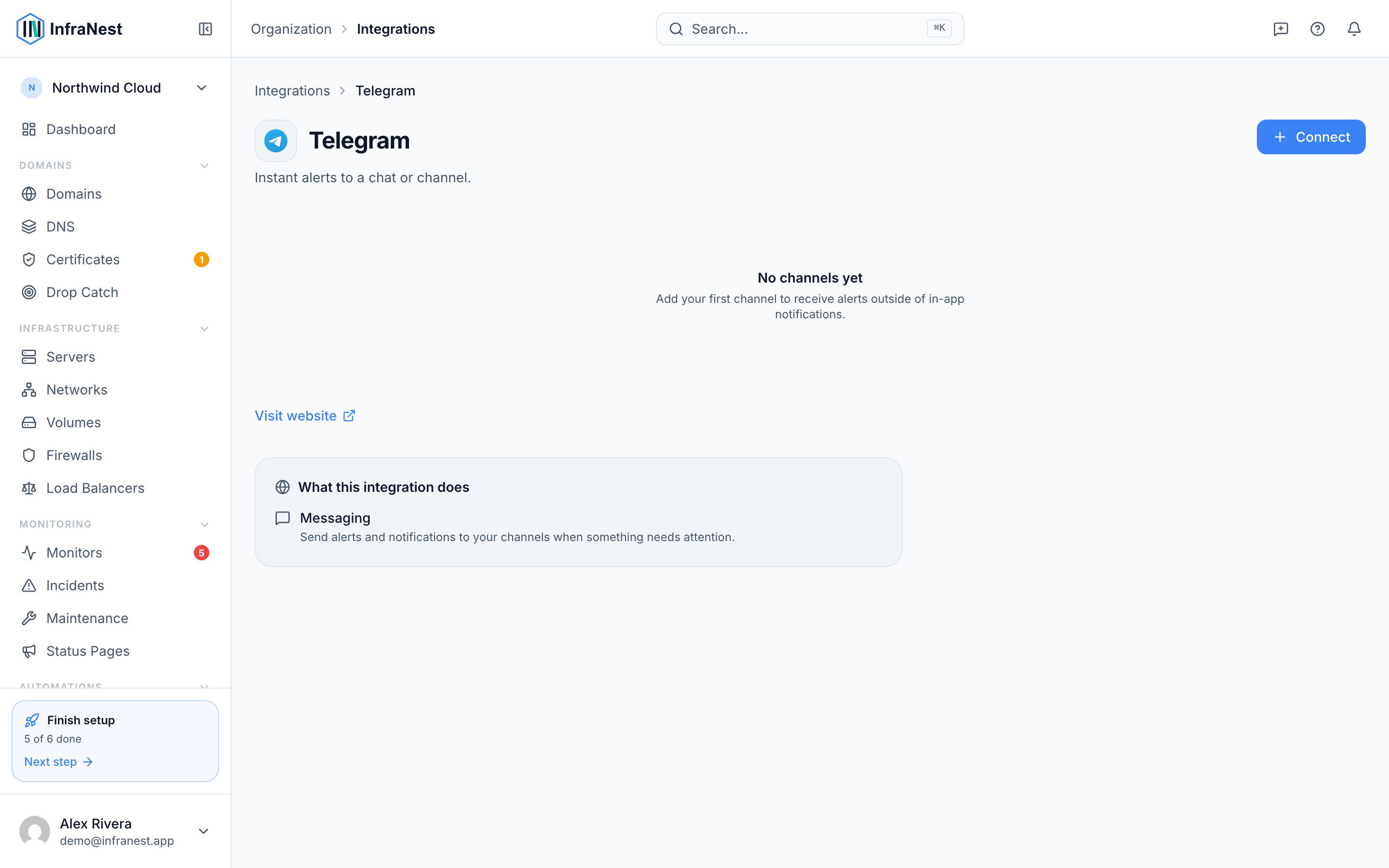 Connect Telegram