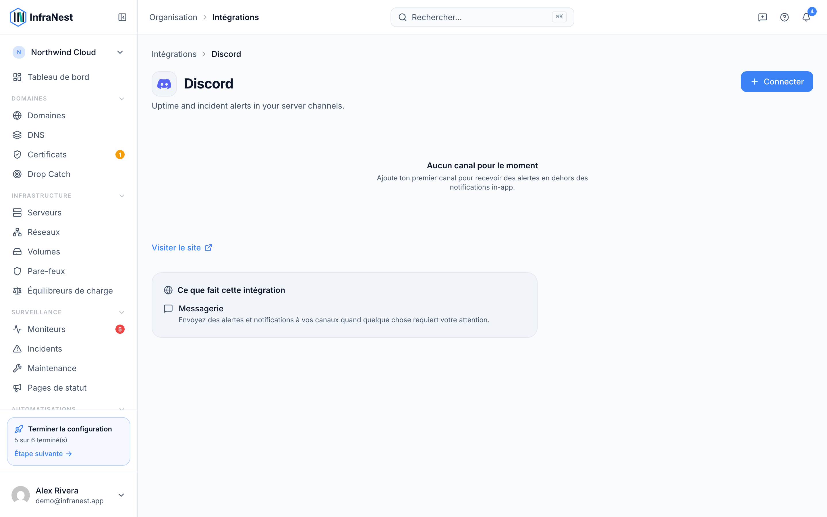 Connecter Discord