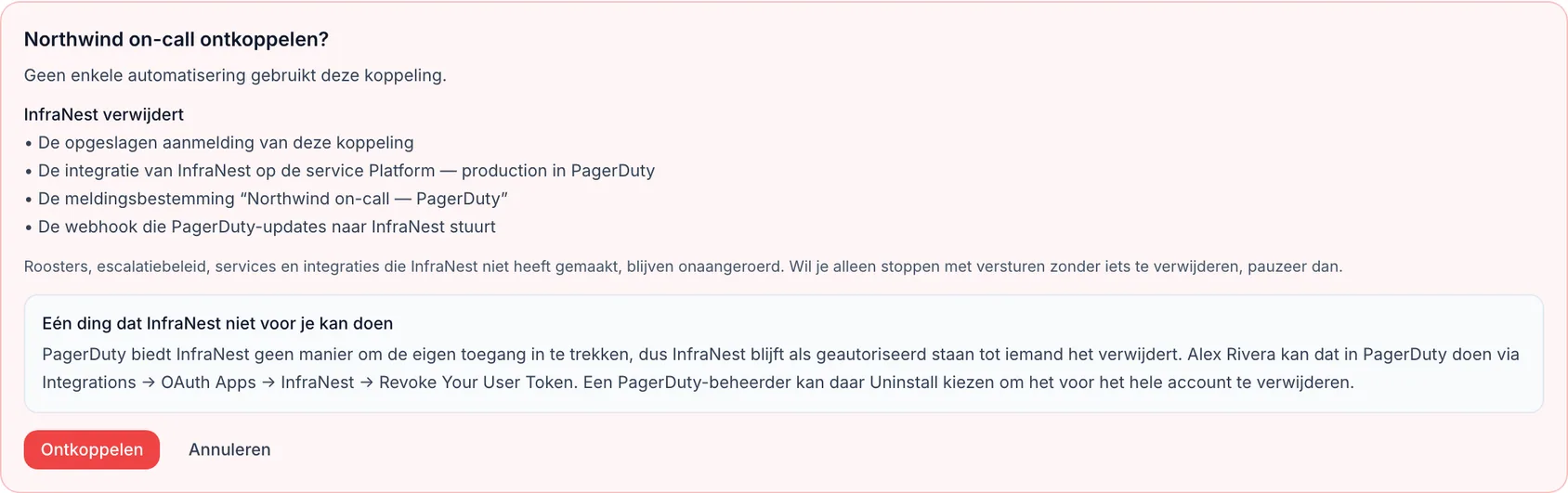 PagerDuty koppelen