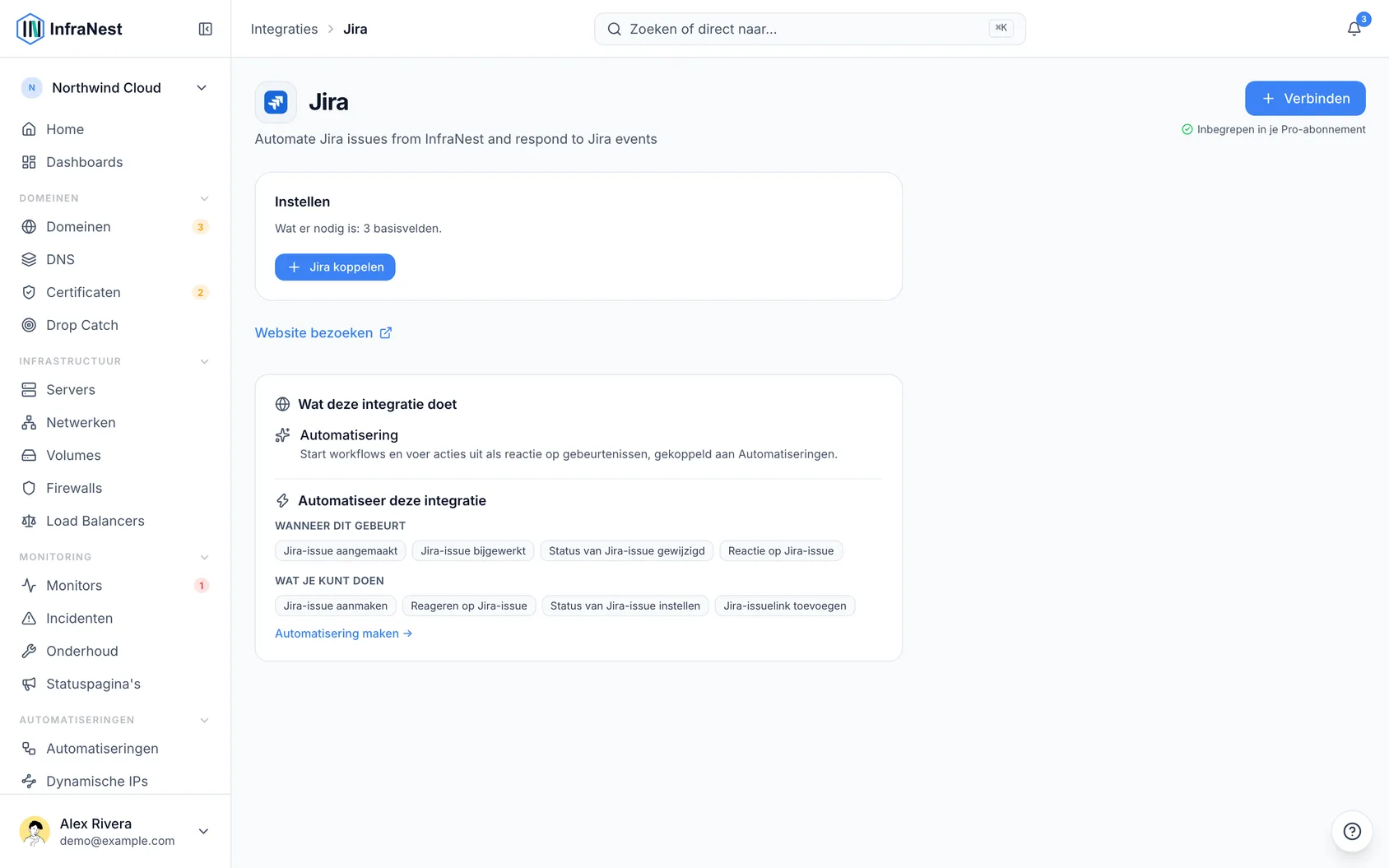 Jira koppelen
