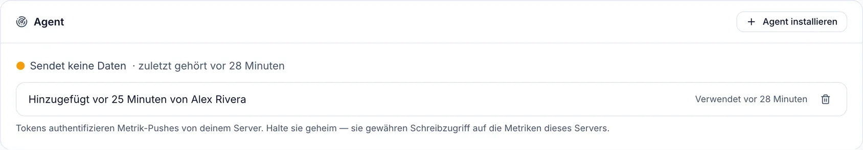 Ein Server meldet sich nicht mehr