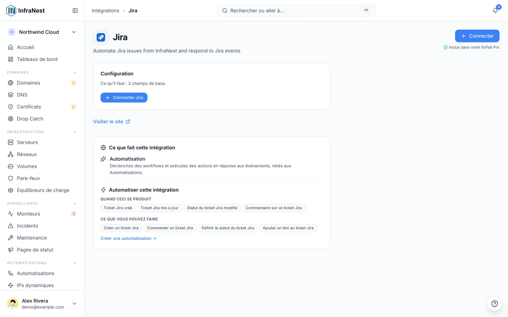 Connecter Jira
