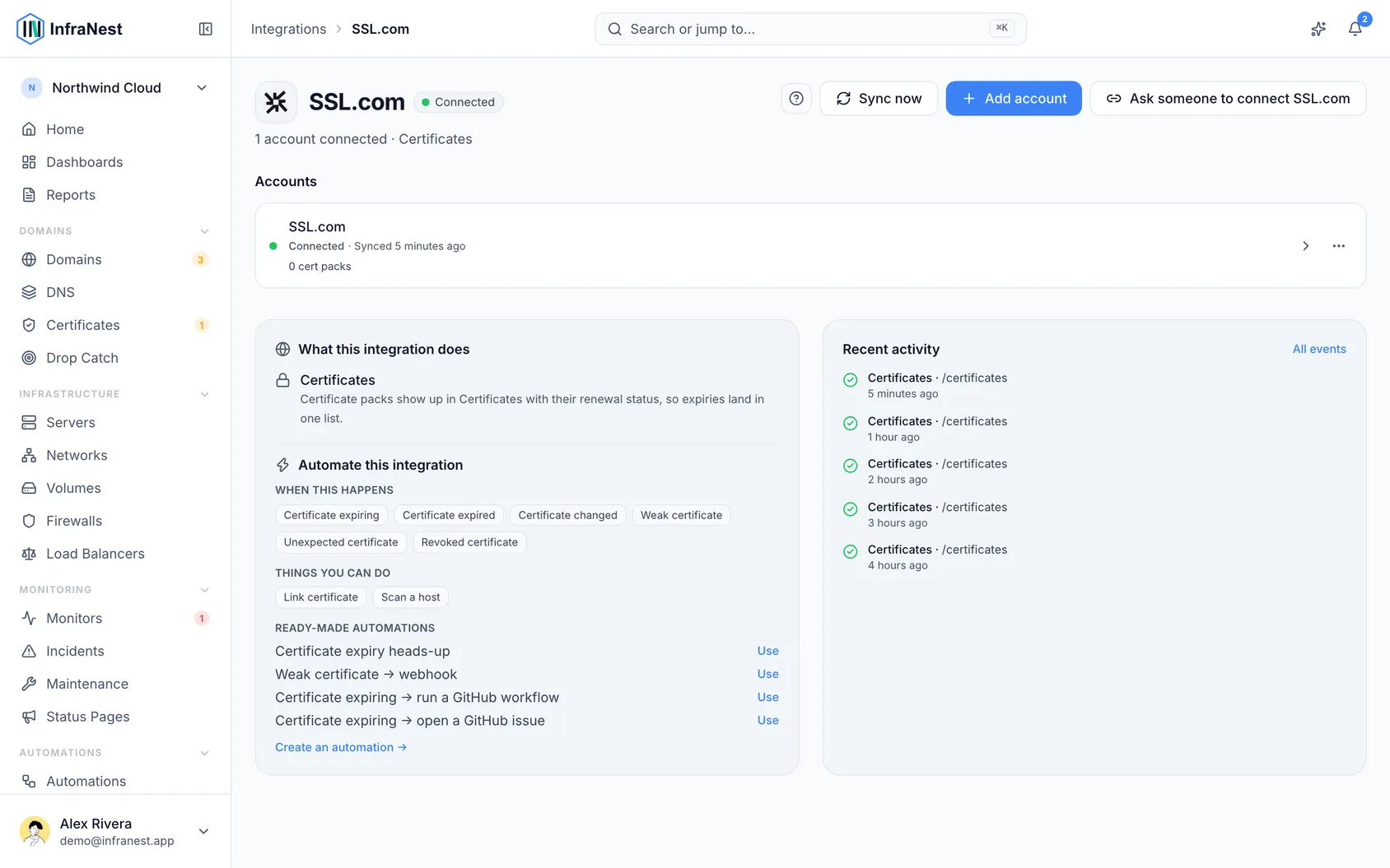 Connect SSL.com