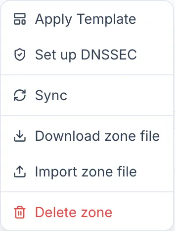 Download a zone file