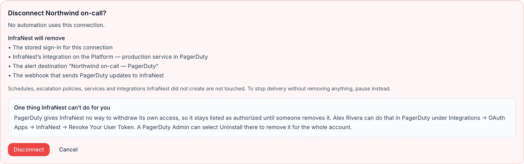 Connect PagerDuty