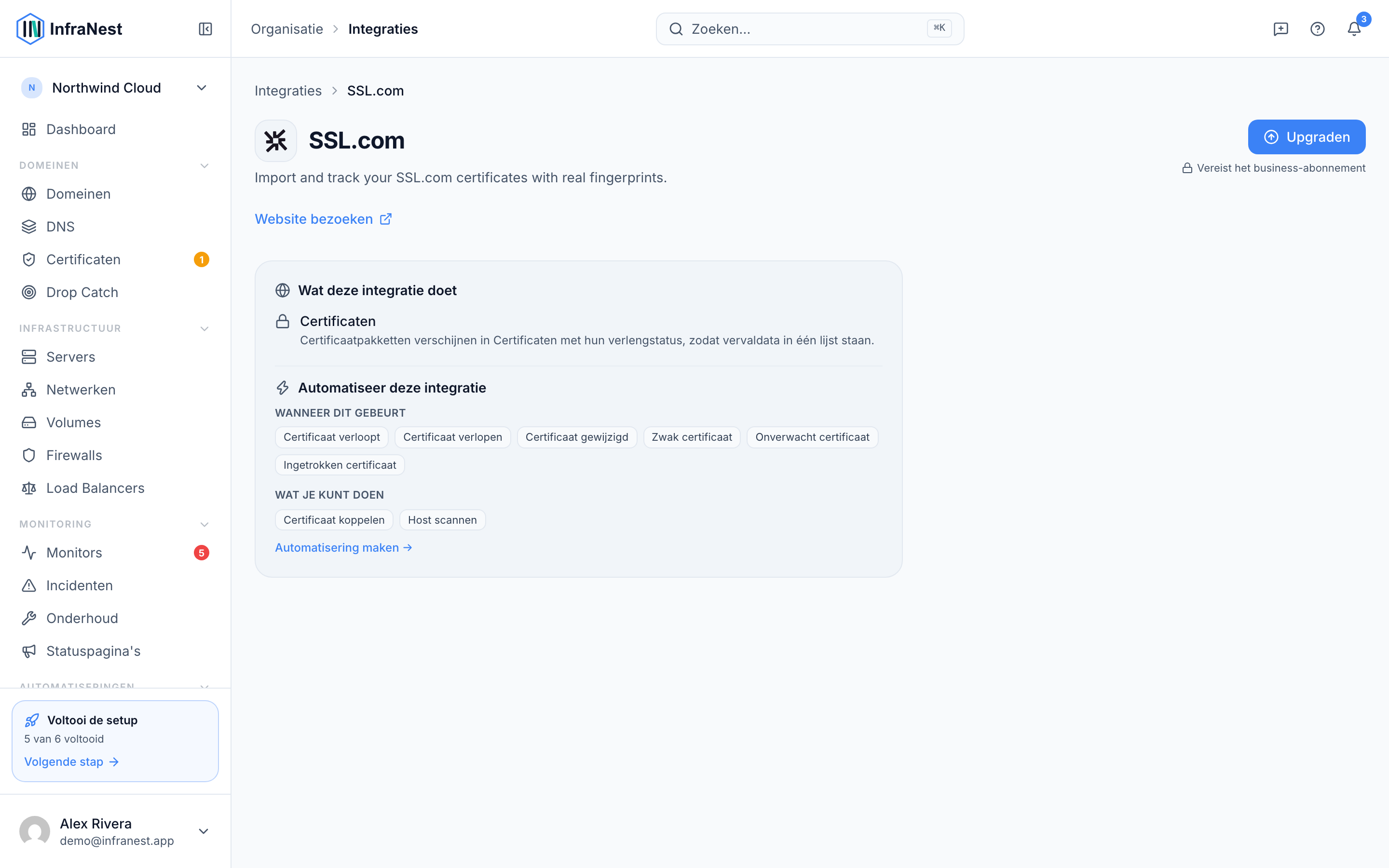 SSL.com verbinden