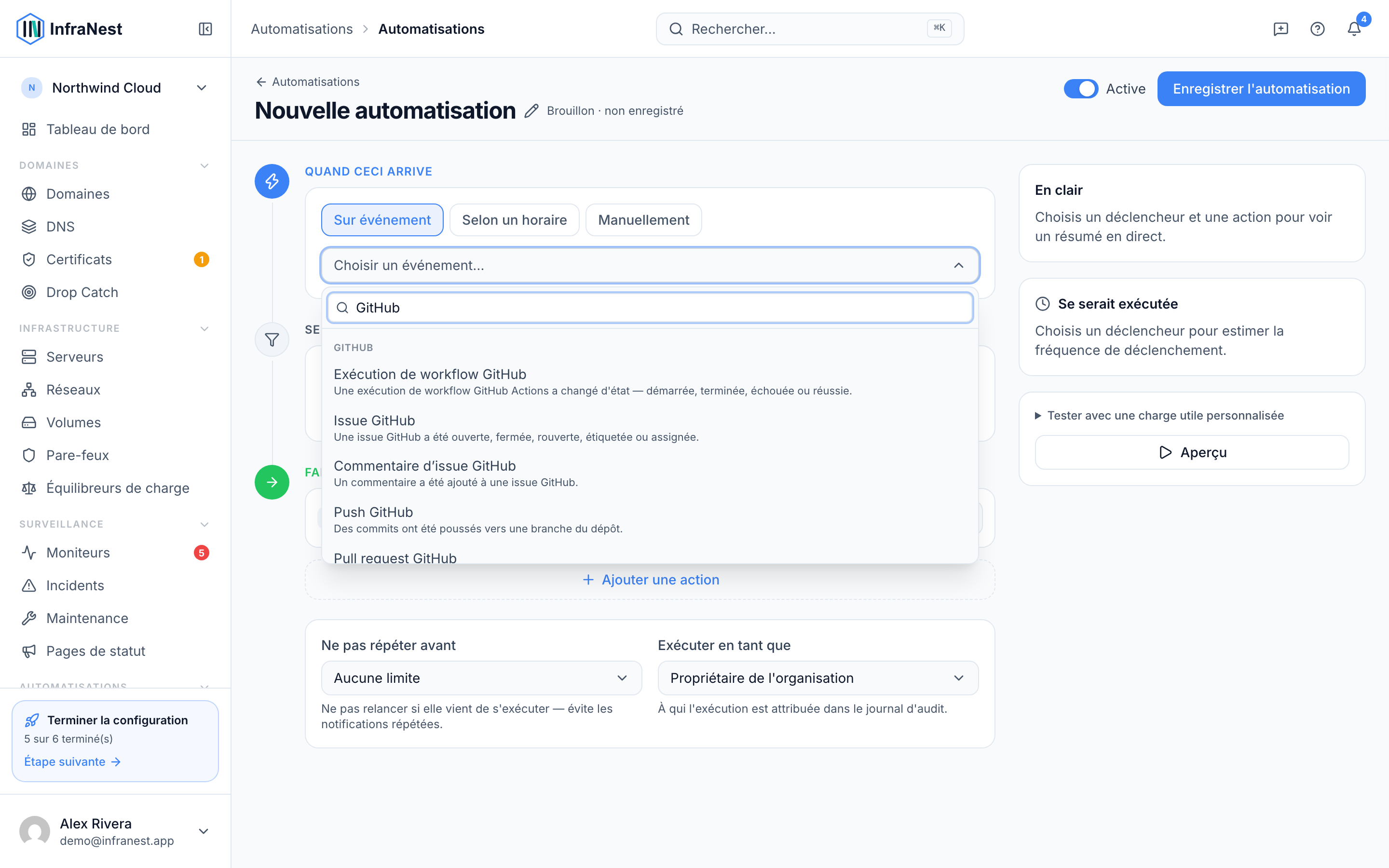 Automatiser avec GitHub