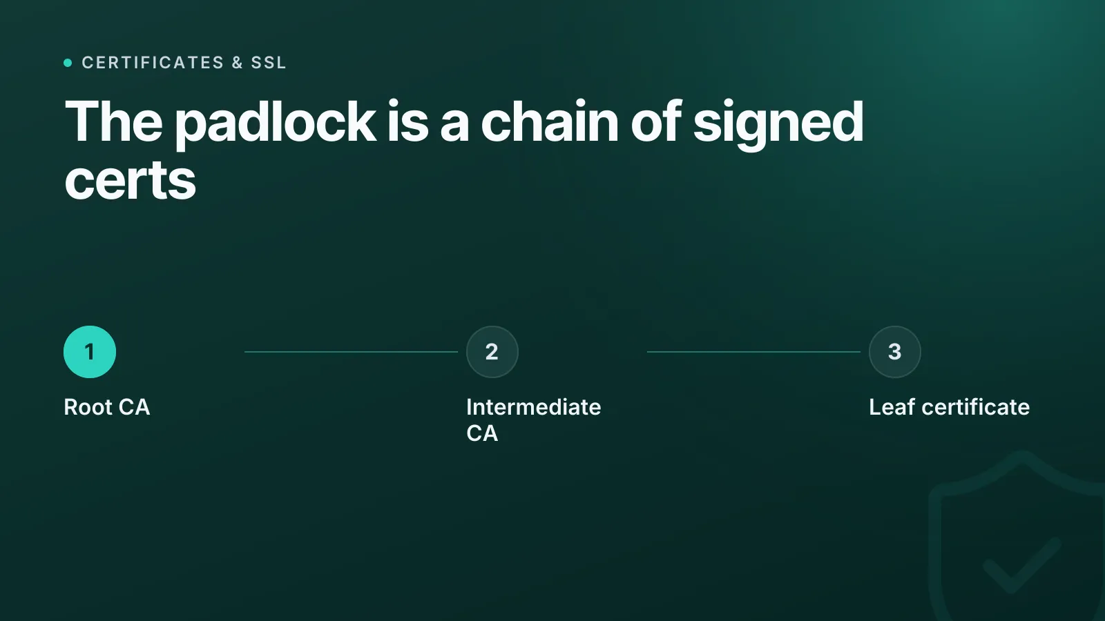 SSL certificates explained: what they are and how the chain of trust works