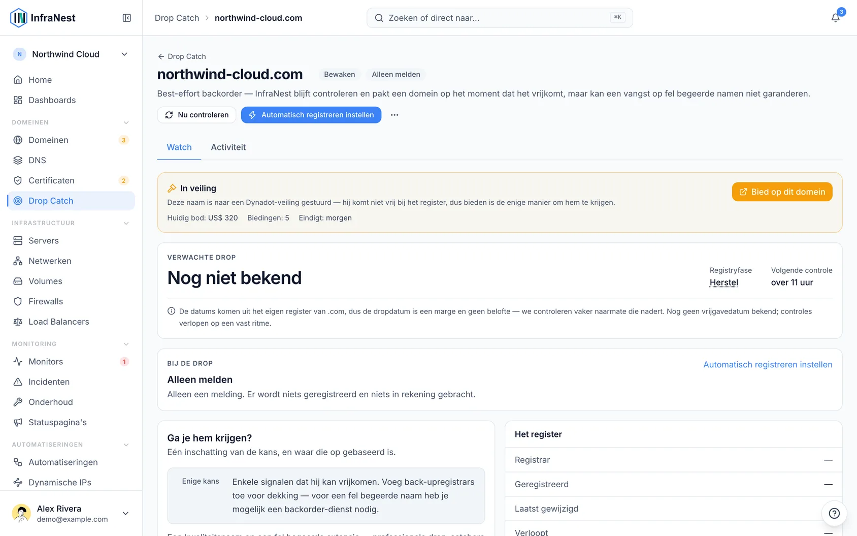 Vergroot je kans om een naam te vangen