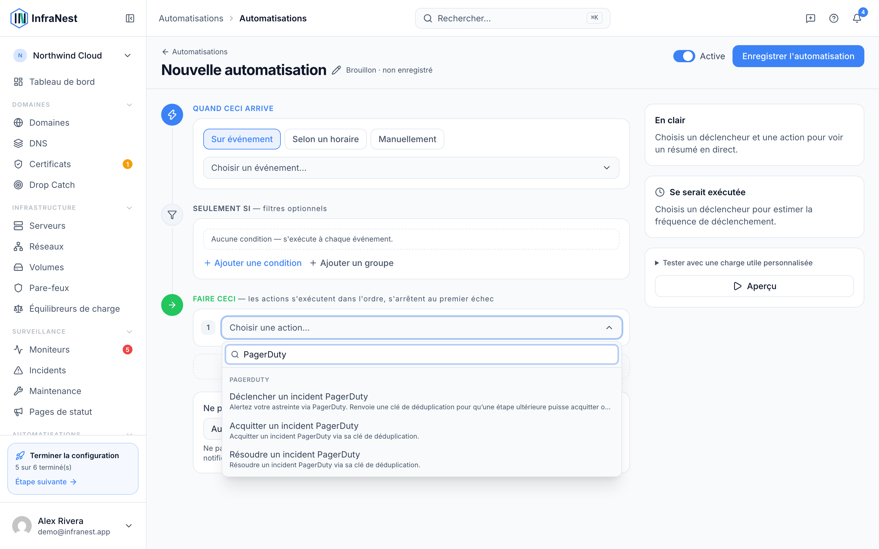 Automatiser avec PagerDuty