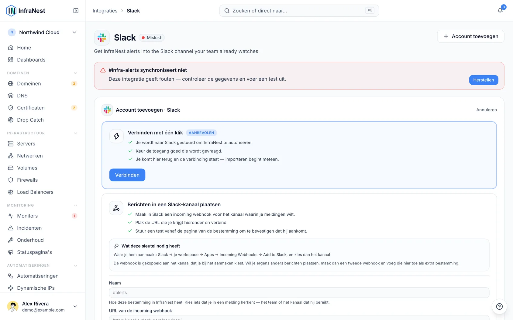 Slack verbinden
