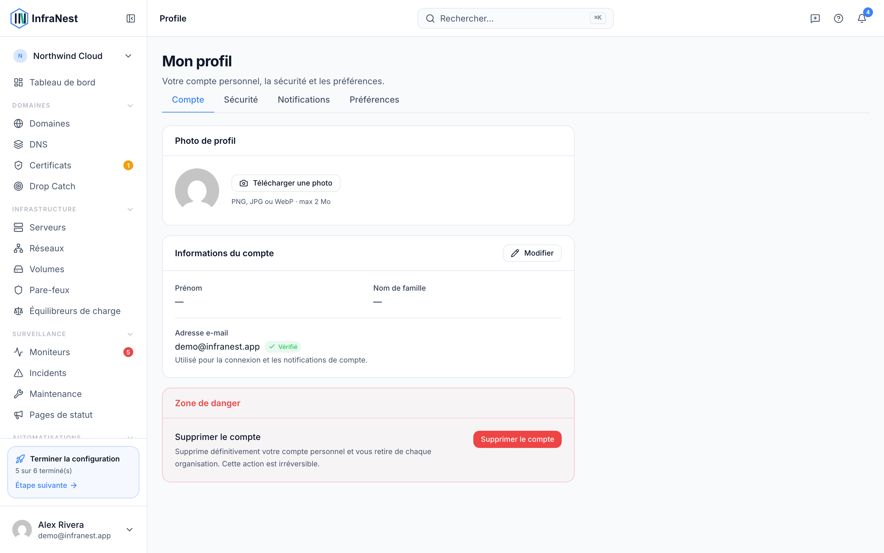 Votre compte et votre connexion