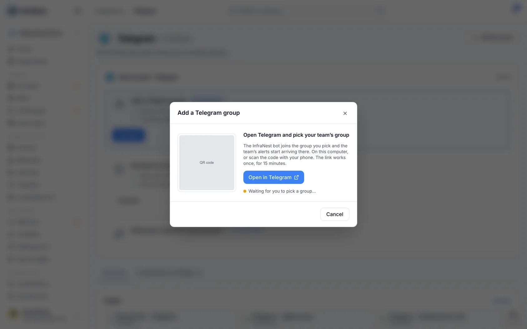 Telegram for your team