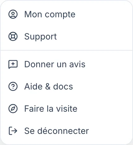 Contacter le support et suivre la réponse