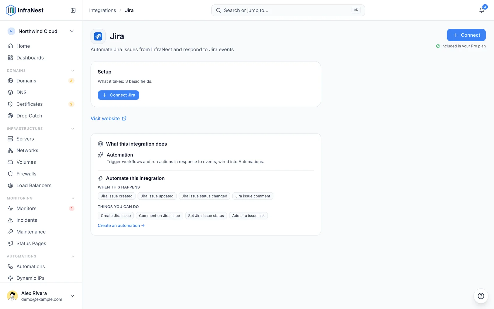 Connect Jira